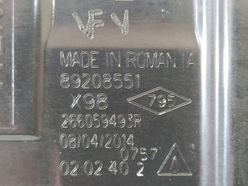 Recambio de piloto delantero izquierdo para renault clio iv grandtour dynamique referencia OEM IAM 266059493R 89208551 