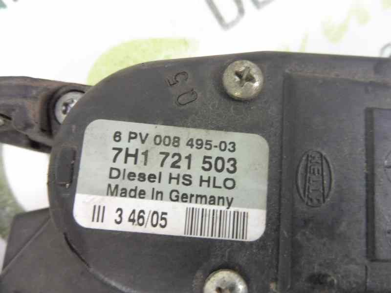 Recambio de potenciometro pedal para volkswagen t5 transporter/furgoneta caja cerrada referencia OEM IAM 7H1721503 6PV00849503 