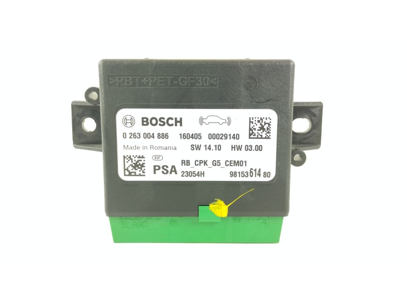 Recambio de modulo electronico para peugeot 308 gt line referencia OEM IAM 9815361480  