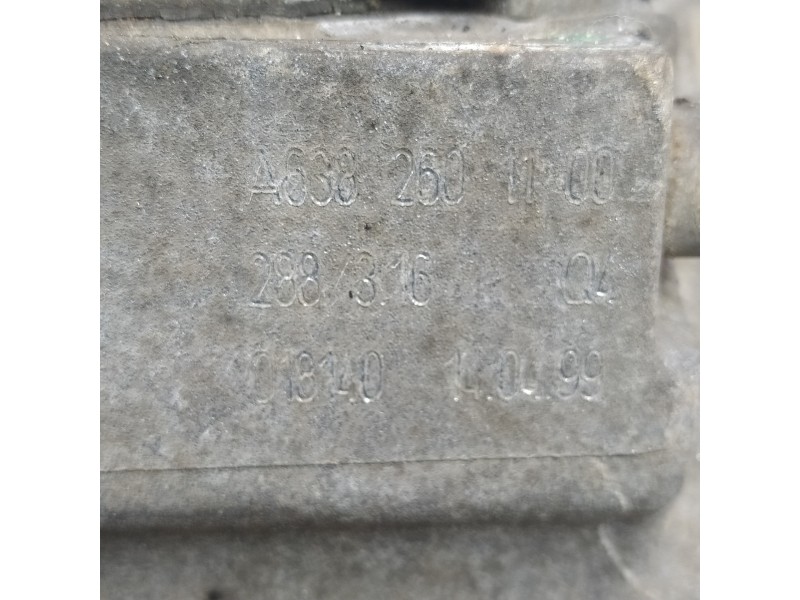 Recambio de caja cambios para mercedes-benz vito (w638) combi 110 cdi (638.194) referencia OEM IAM A6382601100  