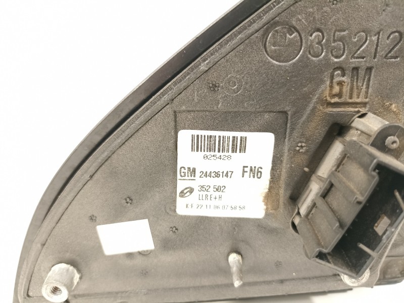 Recambio de retrovisor derecho para opel vectra c berlina elegance referencia OEM IAM 24436147  