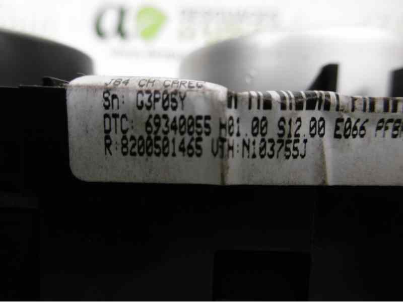 Recambio de mando climatizador para renault scenic ii luxe privilege referencia OEM IAM 8200501465  