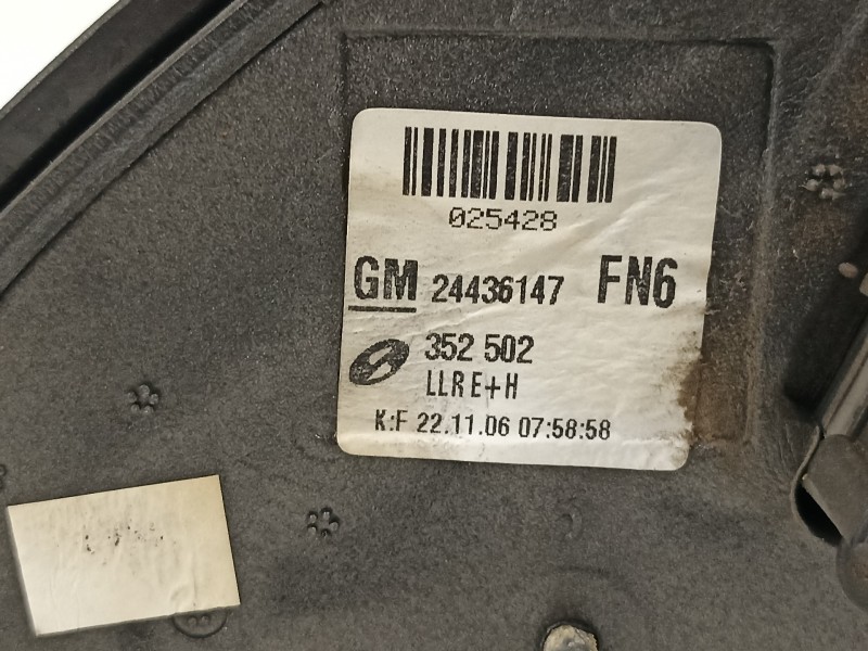 Recambio de retrovisor derecho para opel vectra c berlina elegance referencia OEM IAM 24436147  
