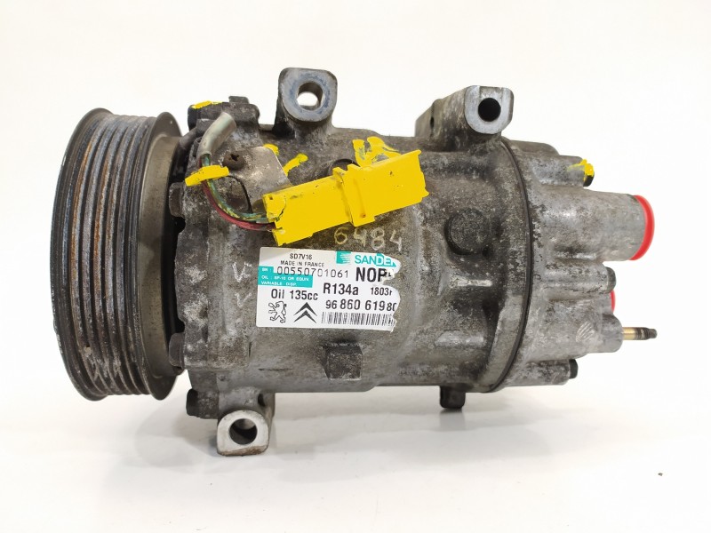 Recambio de compresor aire acondicionado para citroën c8 hdi 120 premier referencia OEM IAM 9686061980  