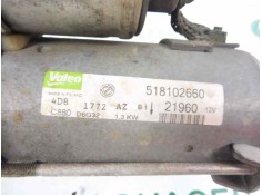 Recambio de motor arranque para fiat fiorino básico familiar referencia OEM IAM 518102660   2