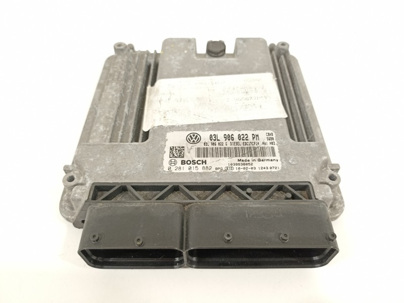 Recambio de centralita motor uce para volkswagen eos (1f8) basis referencia OEM IAM 03L906022PM 0281015882 