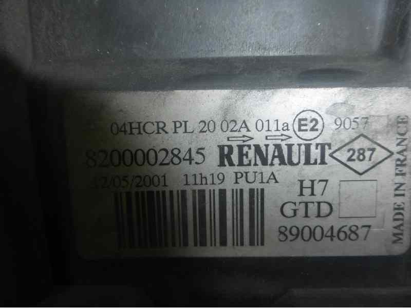 Recambio de faro izquierdo para renault laguna ii (bg0) authentique referencia OEM IAM 8200002845  