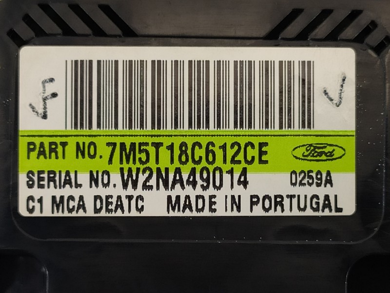 Recambio de mando climatizador para ford focus lim. (cb4) trend referencia OEM IAM 7M5T18C612CE  