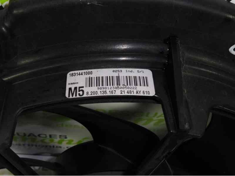 Recambio de electroventilador para nissan micra (k12e) acenta referencia OEM IAM 8200135167 1831441000 21481AY610