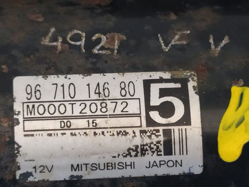 Recambio de motor arranque para citroën c5 berlina business referencia OEM IAM 9671014680 M000T20872 