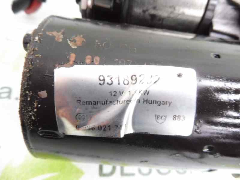 Recambio de motor arranque para opel corsa c essentia referencia OEM IAM 93189232 0986021243 