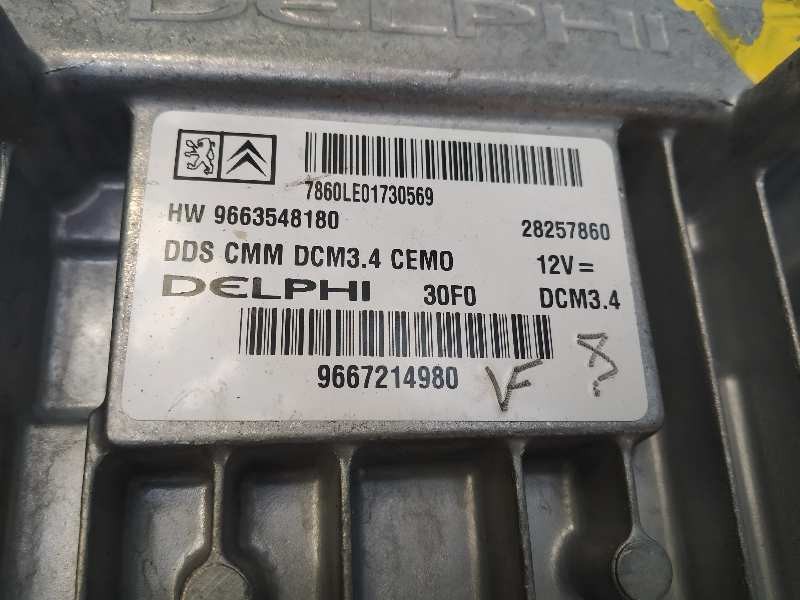 Recambio de centralita motor uce para citroën c5 berlina business referencia OEM IAM 9663548180 28257860 9667214980