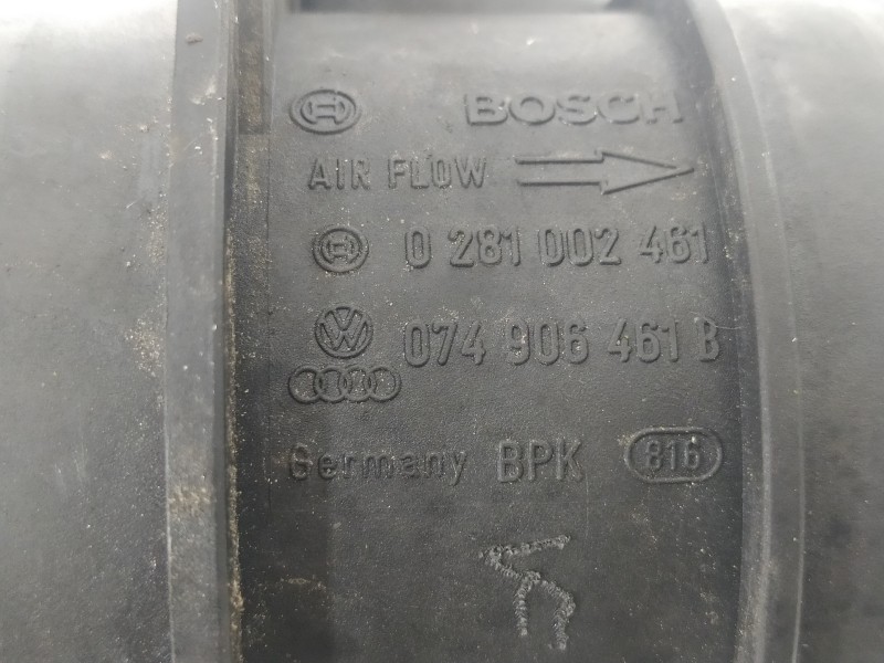 Recambio de caudalimetro para seat leon (1m1) sport referencia OEM IAM 074906461B 0281002461 