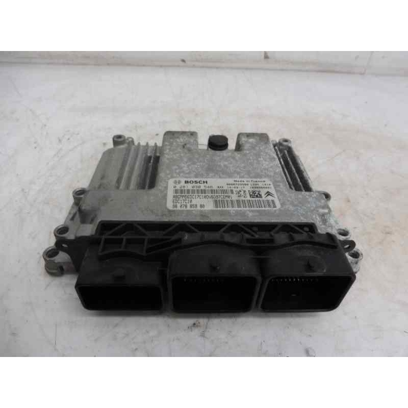 Recambio de centralita motor uce para citroën c-elysée seduction referencia OEM IAM 9807885980 0281030546 9666729580