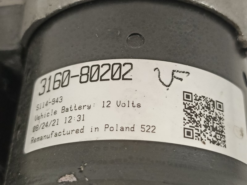 Recambio de motor arranque para fiat nuova 500 (150) blackjack referencia OEM IAM 51832950  