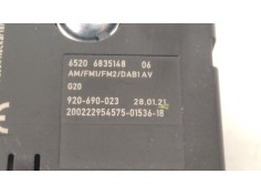 Recambio de modulo electronico para bmw serie 3 berlina (g20) 318d referencia OEM IAM 65206835148 920690023 200222954575 2