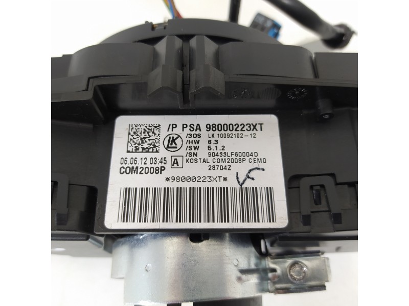 Recambio de mando luces para citroën c4 lim. collection referencia OEM IAM 98000223XT COM2008P 