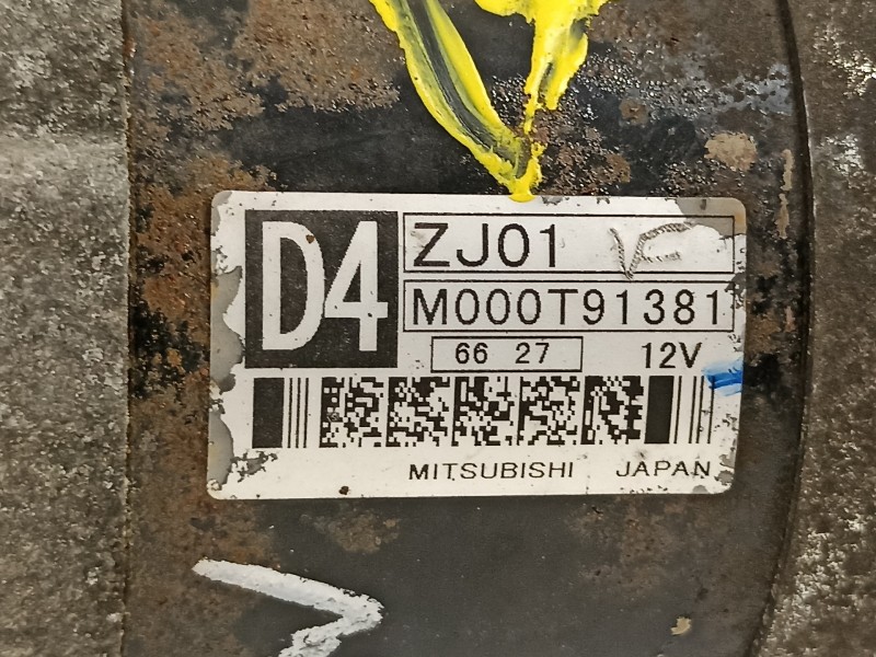 Recambio de motor arranque para mazda 3 berlina (bk) 1.6 vvt active referencia OEM IAM M000T91381 D4ZJ01 