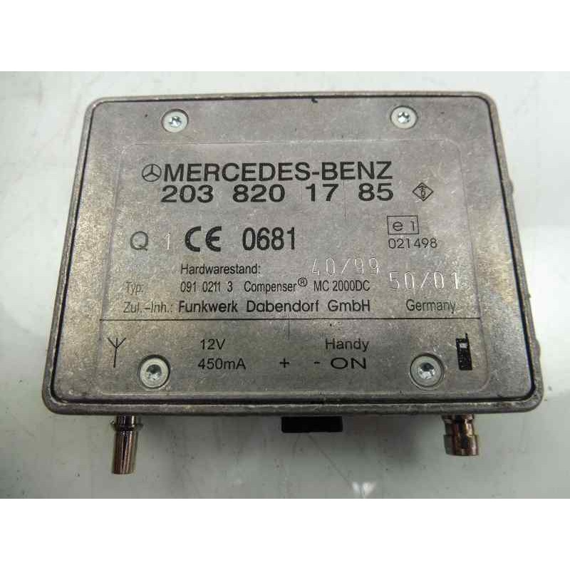 Recambio de modulo electronico para mercedes-benz clase c (w203) berlina 270 cdi (203.016) referencia OEM IAM 2038201785  