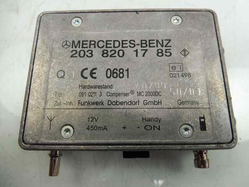Recambio de modulo electronico para mercedes-benz clase c (w203) berlina 270 cdi (203.016) referencia OEM IAM 2038201785  