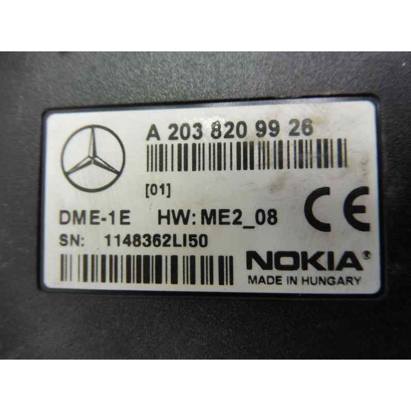 Recambio de modulo electronico para mercedes-benz clase c (w203) berlina 270 cdi (203.016) referencia OEM IAM 2038209926  