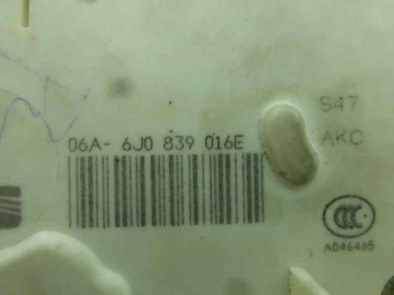 Recambio de cerradura puerta trasera derecha para seat ibiza (6j5) stylance / style referencia OEM IAM 6J0839016E  