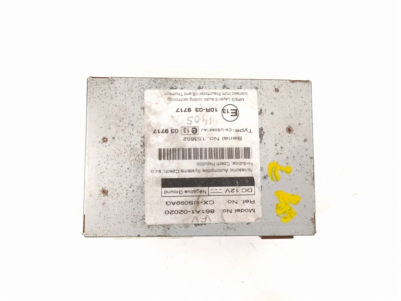Recambio de modulo electronico para toyota verso active referencia OEM IAM 861A102020 CXUS099AG 