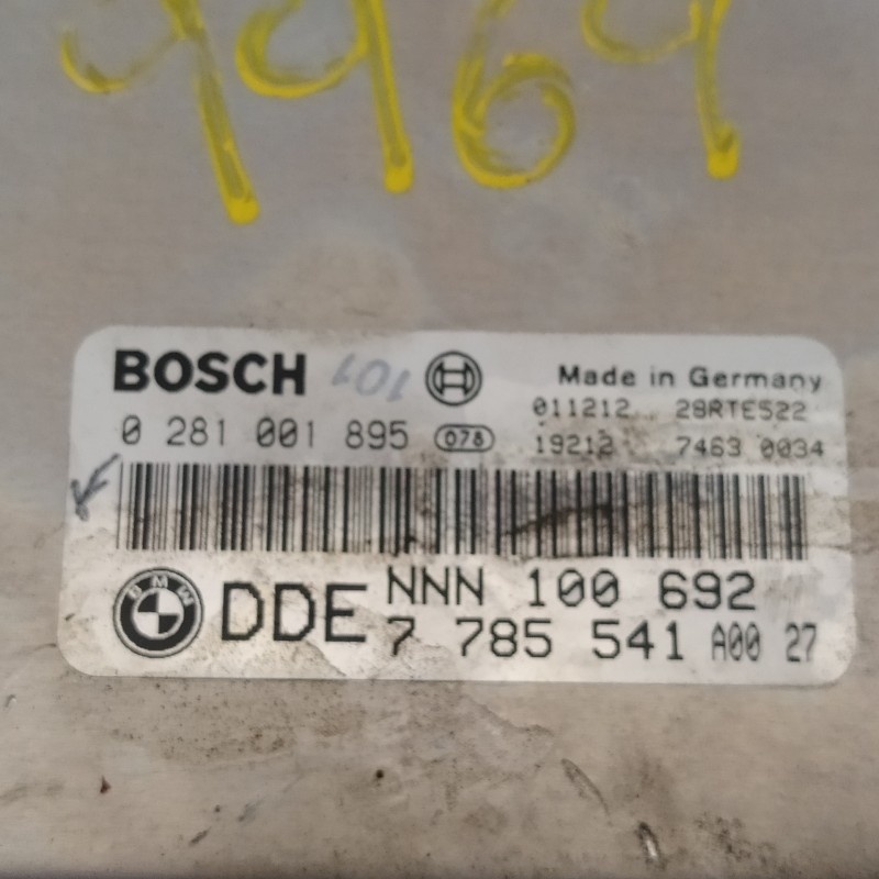 Recambio de centralita motor uce para mg serie 75 (rj) 2.0 cdt classic referencia OEM IAM 77851541 0281001885 