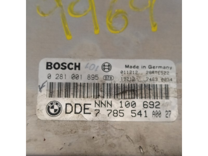 Recambio de centralita motor uce para mg serie 75 (rj) 2.0 cdt classic referencia OEM IAM 77851541 0281001885 