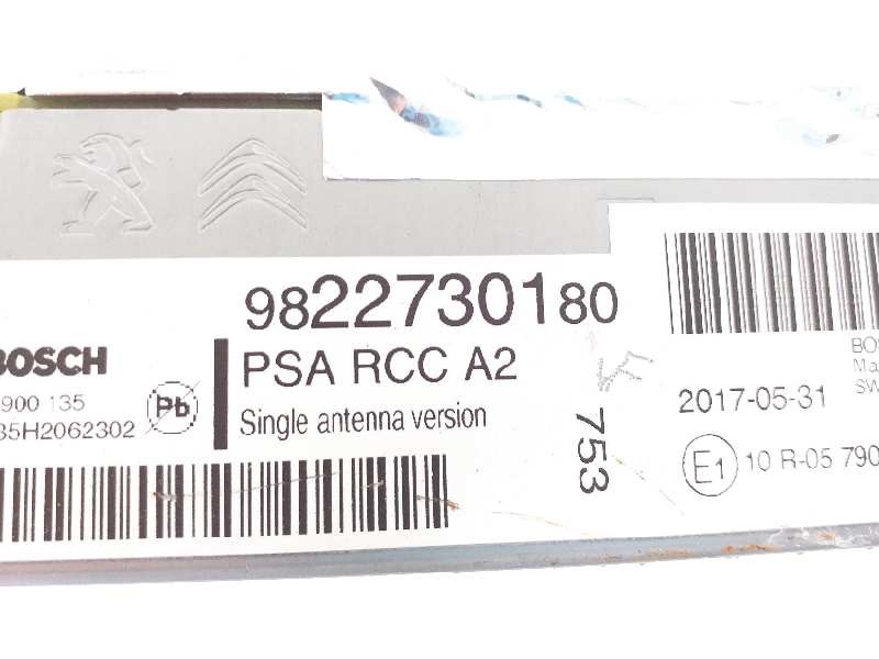 Recambio de sistema navegacion gps para peugeot 208 style referencia OEM IAM 9822730180 7503900135 