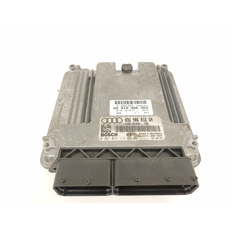 Recambio de centralita motor uce para audi a4 avant (8e) 2.0 tdi referencia OEM IAM 03G906016GN 0281012113 