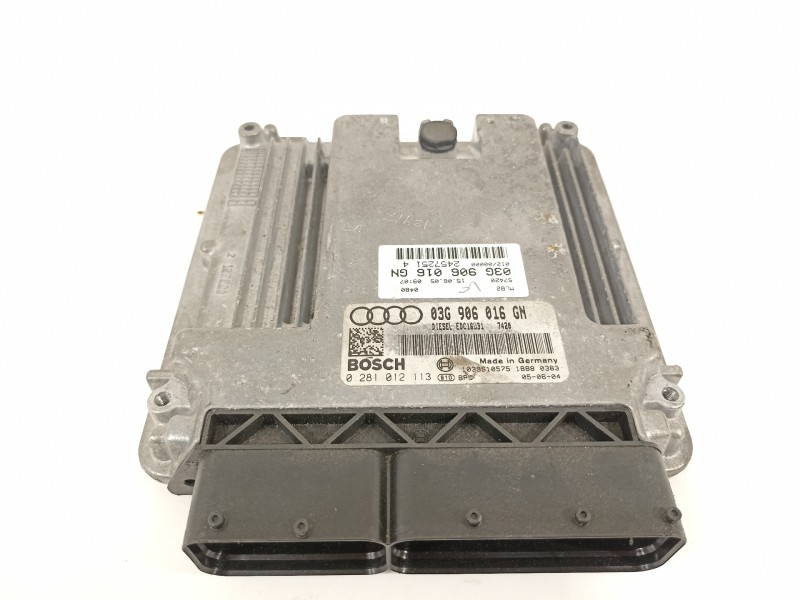 Recambio de centralita motor uce para audi a4 avant (8e) 2.0 tdi referencia OEM IAM 03G906016GN 0281012113 