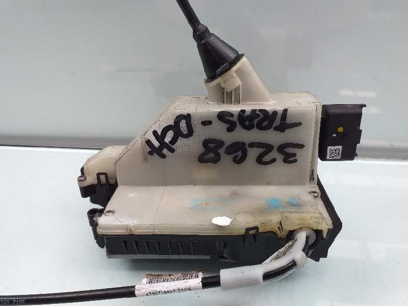 Recambio de cerradura puerta trasera derecha para peugeot 208 business line referencia OEM IAM 9812501180  