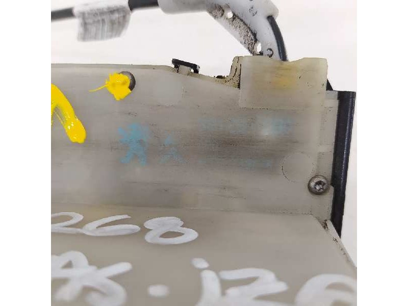 Recambio de cerradura puerta trasera izquierda para peugeot 208 business line referencia OEM IAM 9812501280  