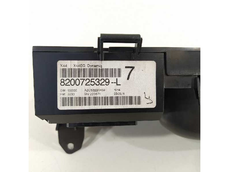 Recambio de cuadro instrumentos para renault twingo societe referencia OEM IAM 8200725329L A2C53220459 