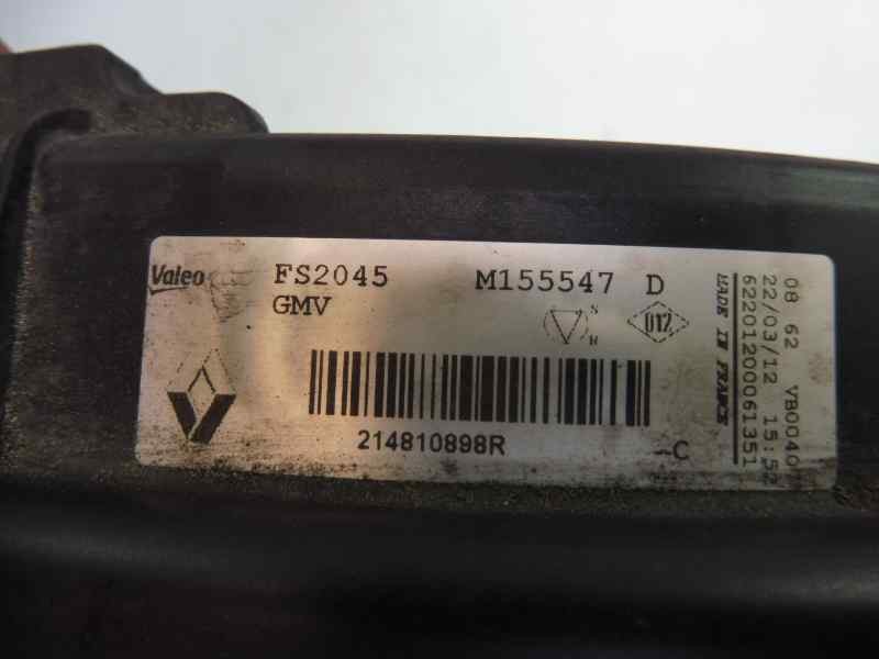 Recambio de electroventilador para renault scenic iii grand dynamique referencia OEM IAM 214810898R  