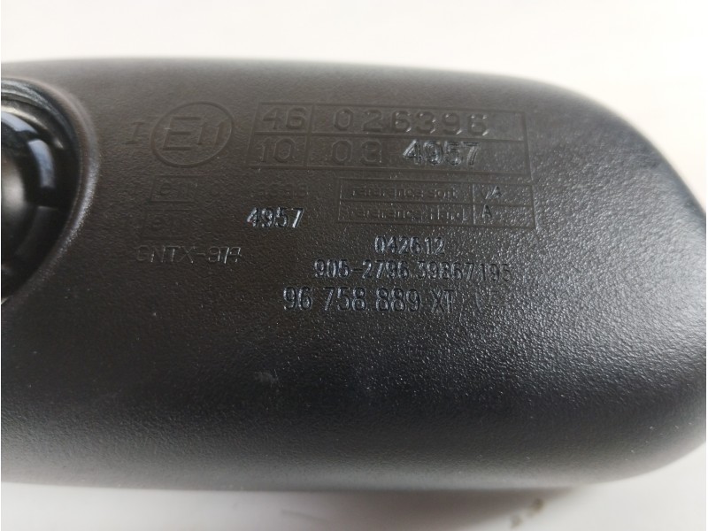 Recambio de espejo interior para citroën c4 lim. collection referencia OEM IAM 96758889XT  