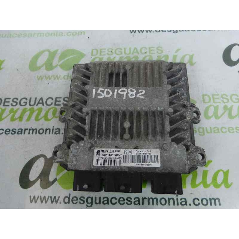 Recambio de centralita motor uce para citroën berlingo 2.0 hdi collection familiar referencia OEM IAM 9653059380 9647423380 5WS4