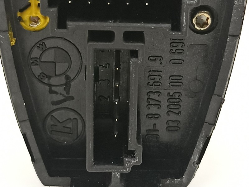 Recambio de mando retrovisor para bmw serie 3 berlina (e46) 320d referencia OEM IAM 613183736919  