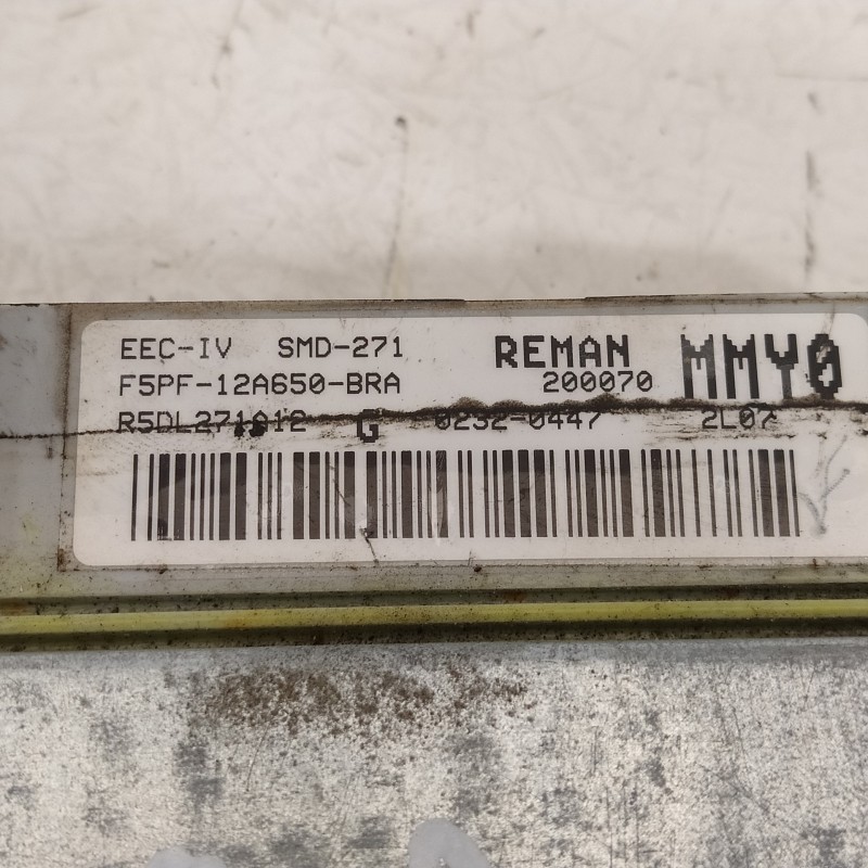Recambio de centralita motor uce para ford explorer 4.0 xlt referencia OEM IAM F5PF12A650BRA MMY0 