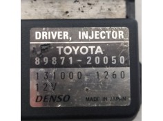 Recambio de modulo electronico para toyota avensis berlina (t25) 2.0 d4-d executive berlina (5-ptas.) referencia OEM IAM 8987120 2