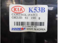 Recambio de mando climatizador para kia carnival ii 2.9 cdri ex referencia OEM IAM 0K53B61190D   2