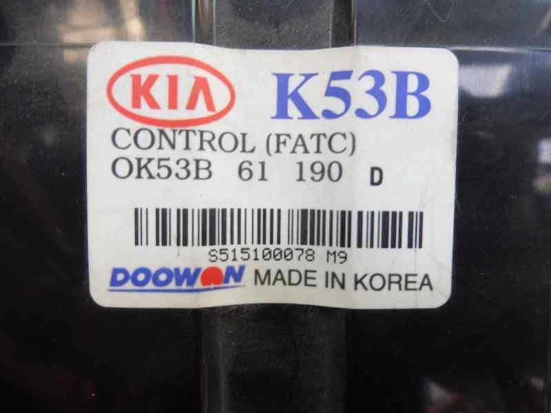 Recambio de mando climatizador para kia carnival ii 2.9 cdri ex referencia OEM IAM 0K53B61190D  