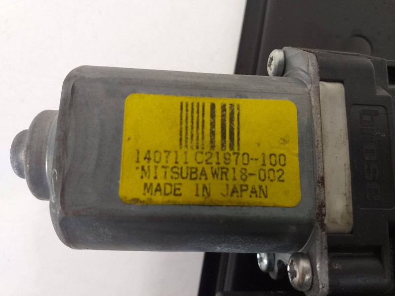 Recambio de elevalunas delantero izquierdo para nissan qashqai (j11) 360 referencia OEM IAM 807014EA0C WR18002 