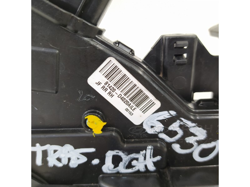 Recambio de cerradura puerta trasera derecha para kia optima optima (2015 -2020) referencia OEM IAM 81420D4020A  