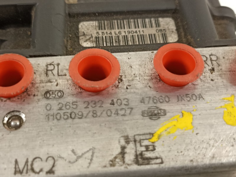 Recambio de abs para nissan nv 200 (m20) kasten comfort referencia OEM IAM 47660JX50A 0265232403 0265800863