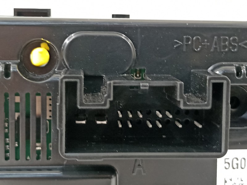 Recambio de mando climatizador para volkswagen golf vii lim. advance bluemotion referencia OEM IAM 5G0907044AF  