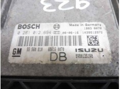 Recambio de centralita motor uce para opel astra h berlina cosmo referencia OEM IAM 55560810 0281012694  2