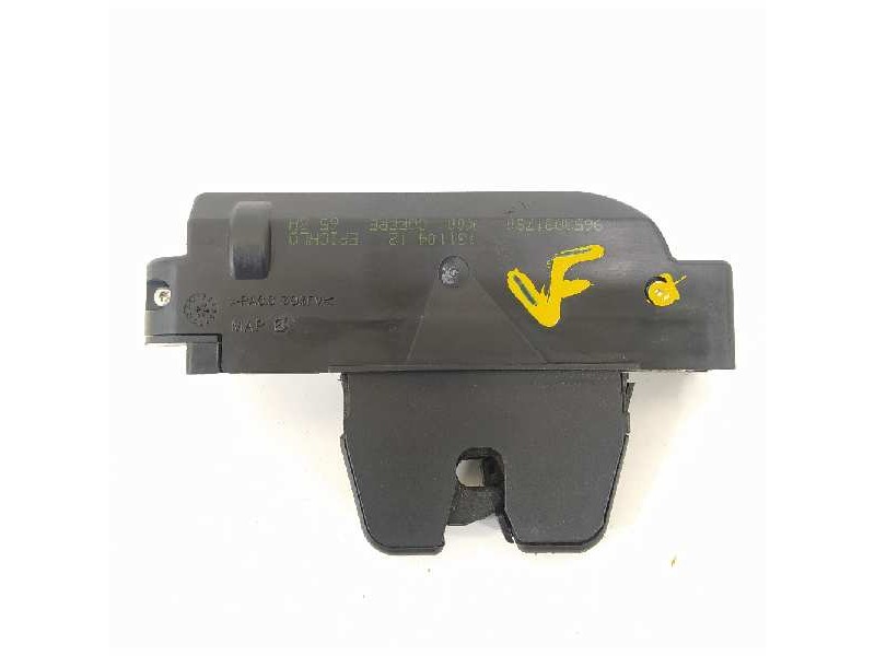 Recambio de cerradura maletero / porton para peugeot 607 (s2) básico referencia OEM IAM 9653831780  