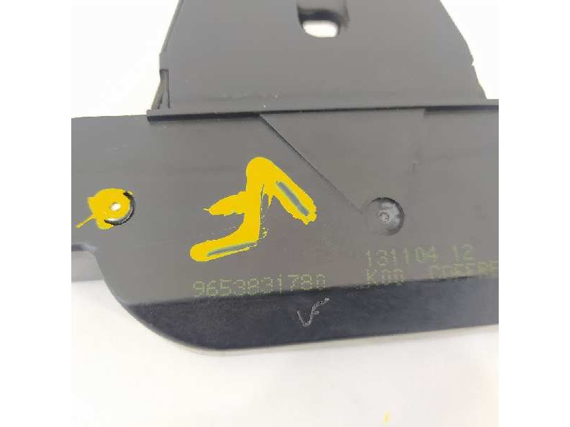 Recambio de cerradura maletero / porton para peugeot 607 (s2) básico referencia OEM IAM 9653831780  